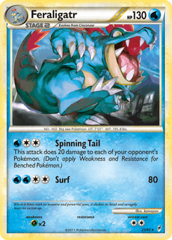 Feraligatr Call of Legends card