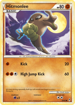 Hitmonlee Call of Legends card