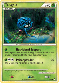 Tangela Call of Legends card