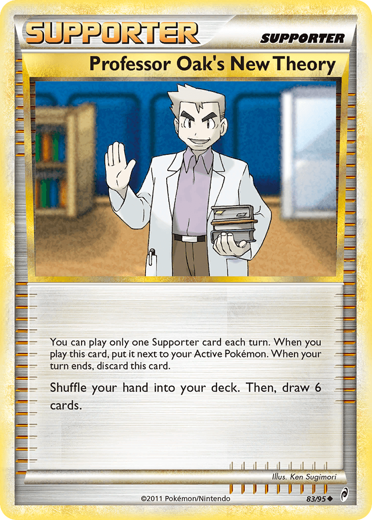 Professor Oak's New Theory Call of Legends card