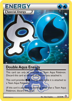 Double Aqua Energy Double Crisis card