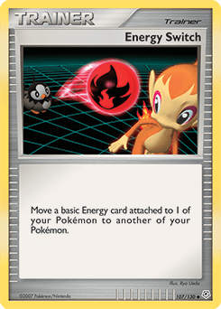 Energy Switch Diamond & Pearl card