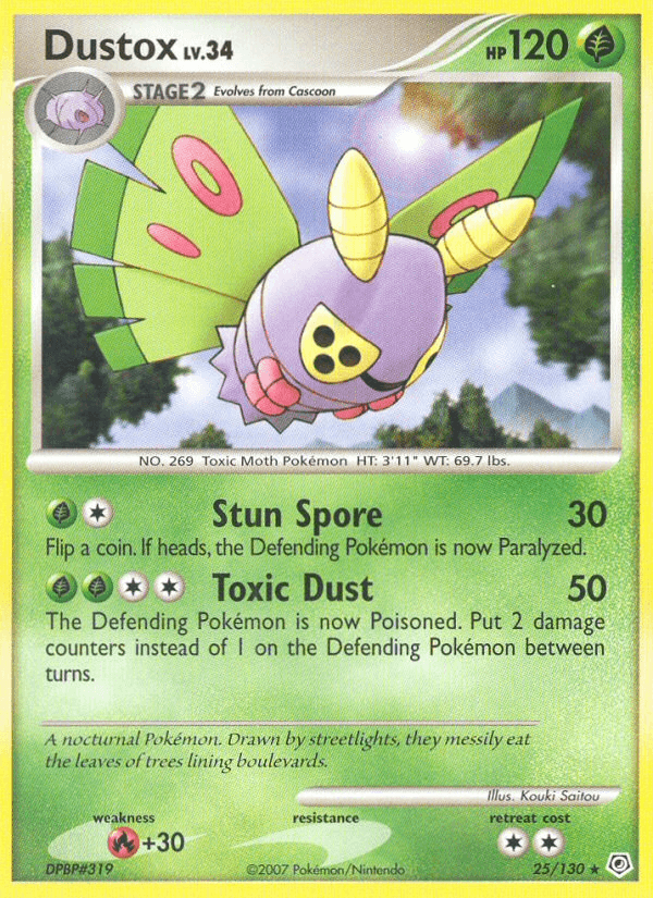 Dustox Diamond & Pearl card