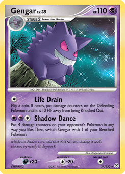 Gengar Diamond & Pearl card