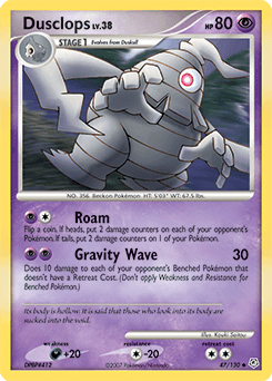 Dusclops Diamond & Pearl card