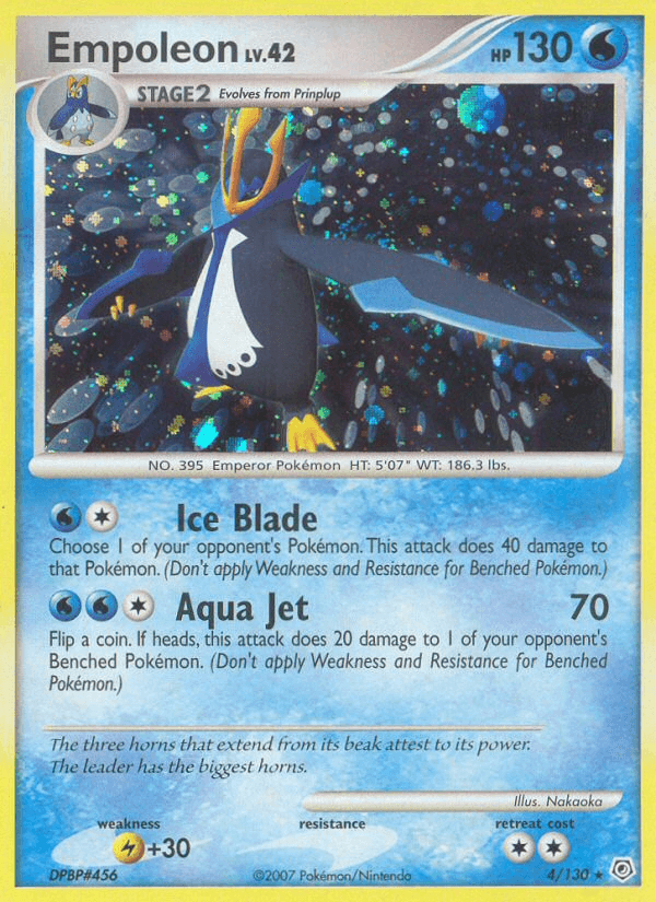 Empoleon Diamond & Pearl card
