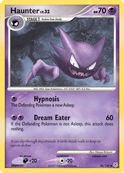 Haunter Diamond & Pearl card