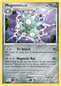 Magneton Diamond & Pearl card