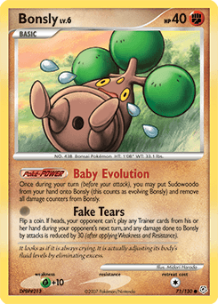 Bonsly Diamond & Pearl card