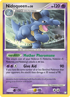 Nidoqueen Mysterious Treasures card
