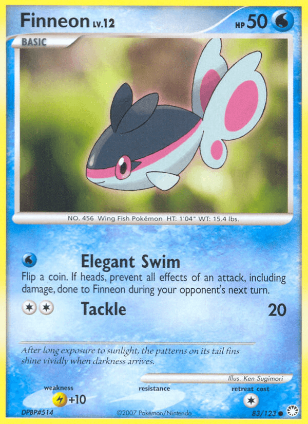 Finneon Mysterious Treasures card