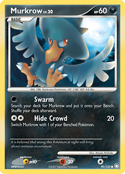 Murkrow Mysterious Treasures card