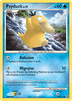 Psyduck Secret Wonders card