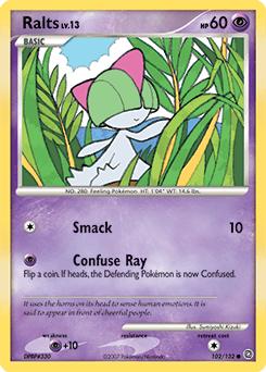Ralts Secret Wonders card