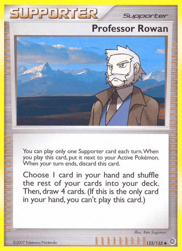 Professor Rowan Secret Wonders card