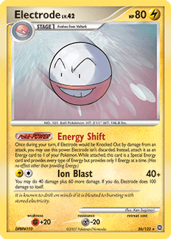 Electrode Secret Wonders card