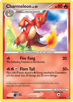 Charmeleon Secret Wonders card