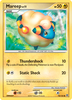 Mareep Secret Wonders card