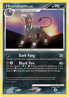 Houndoom Great Encounters card