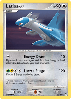 Latios Great Encounters card