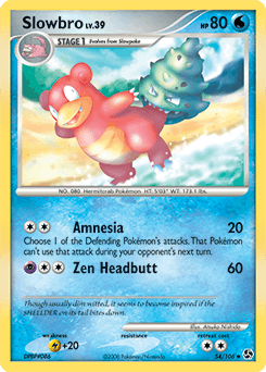 Slowbro Great Encounters card