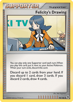 Felicity's Drawing Great Encounters card