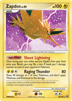 Zapdos Majestic Dawn card