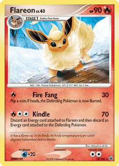 Flareon Majestic Dawn card