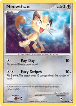 Meowth Legends Awakened card