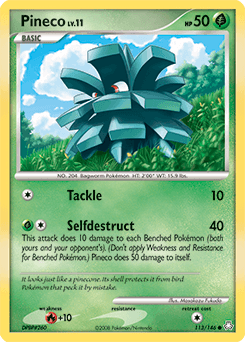 Pineco Legends Awakened card