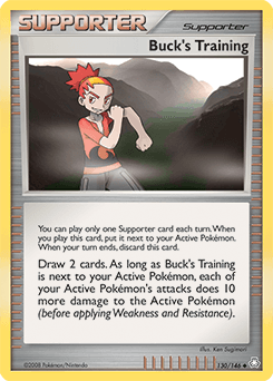 Buck's Training Legends Awakened card