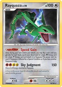 Rayquaza Legends Awakened card