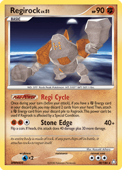 Regirock Legends Awakened card