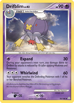 Drifblim Legends Awakened card