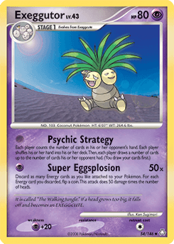 Exeggutor Legends Awakened card