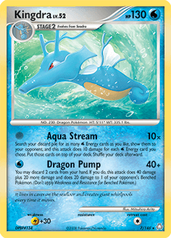 Kingdra Legends Awakened card