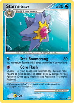 Starmie Legends Awakened card