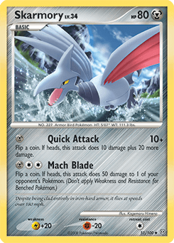 Skarmory Stormfront card