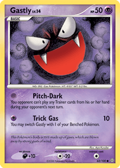 Gastly Stormfront card