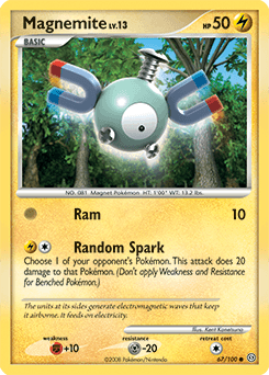 Magnemite Stormfront card