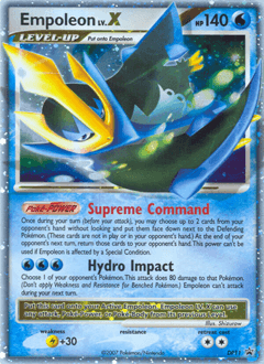 Empoleon LV.X DP Black Star Promos card