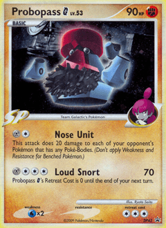 Probopass G DP Black Star Promos card