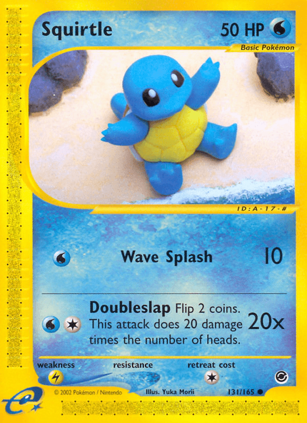 Squirtle Expedition Base Set card