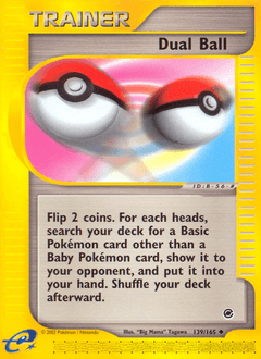 Dual Ball Expedition Base Set card