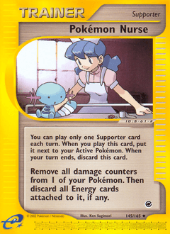 Pokémon Nurse Expedition Base Set card