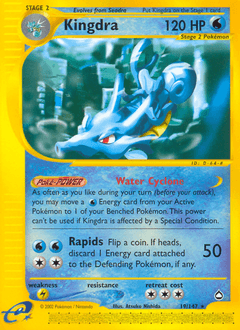 Kingdra Aquapolis card