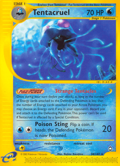 Tentacruel Aquapolis card