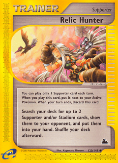 Relic Hunter Skyridge card
