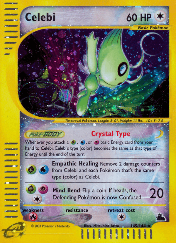 Celebi Skyridge card