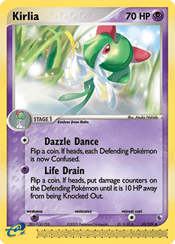 Kirlia Ruby & Sapphire card